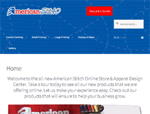 Tablet Screenshot of americanstitchlv.com